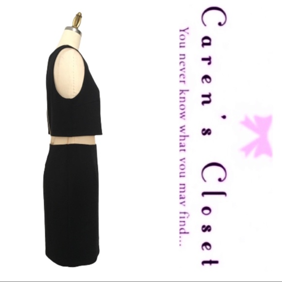 Bailey 44 Wonens Black Mesh Linebackers Mini Dress - Picture 6 of 10